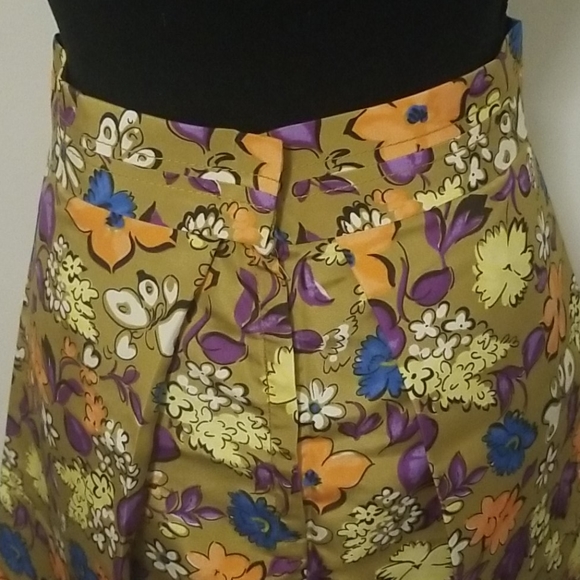 Marc Jacobs 100% Silk Floral Skirt - Picture 6 of 9